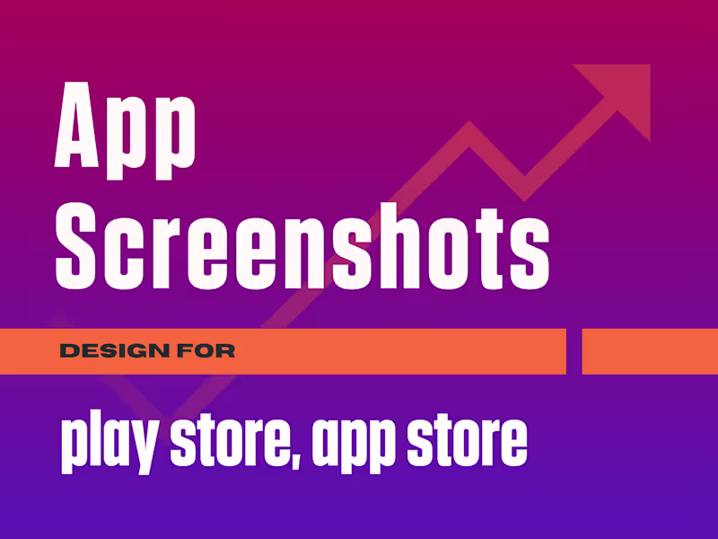Cover image for App screenshots design for play store, app store