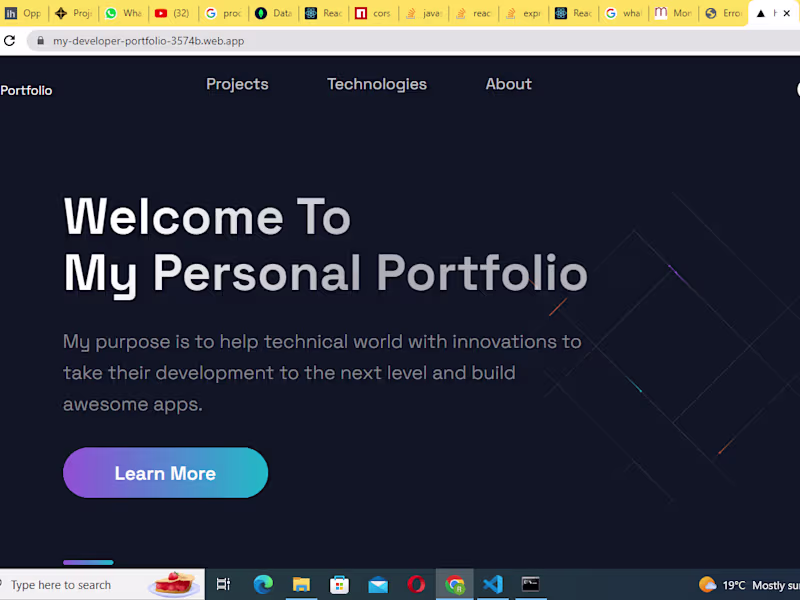 Cover image for My Portfolio