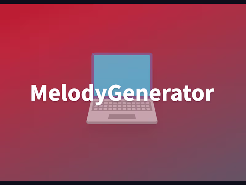 Cover image for Melody Generation using LSTM