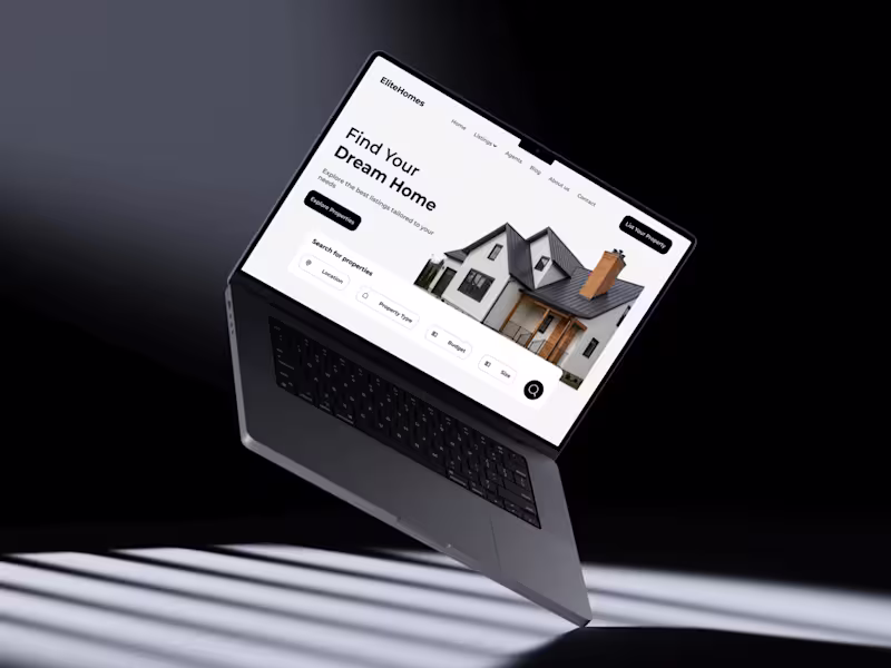 Cover image for landing page design