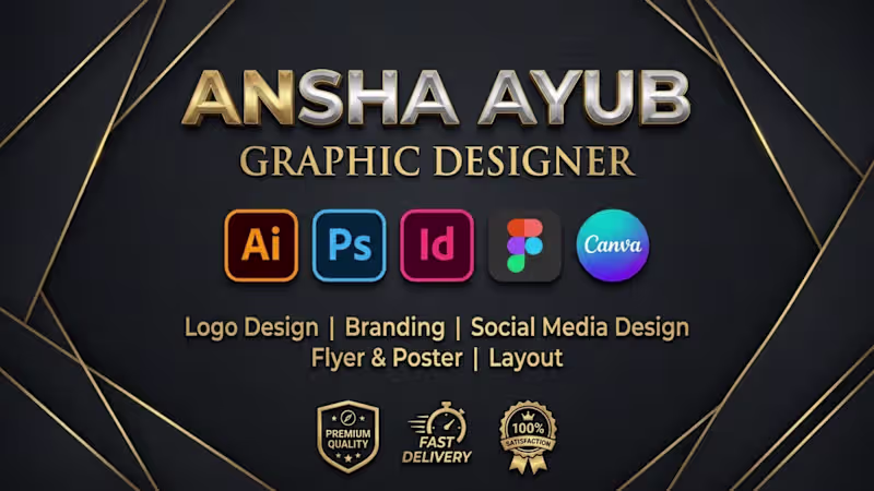 Cover image for Professional Brand Identity & Graphic Design Services