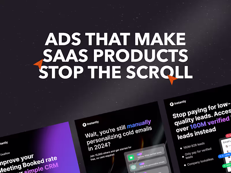 Cover image for B2B SaaS Ad Creative Pack 