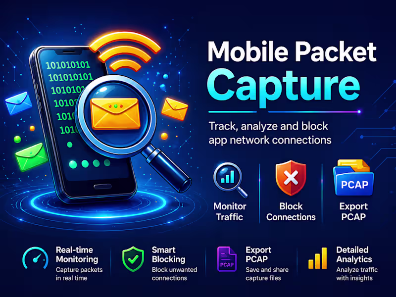 Cover image for 📱 Mobile Packet Capture &