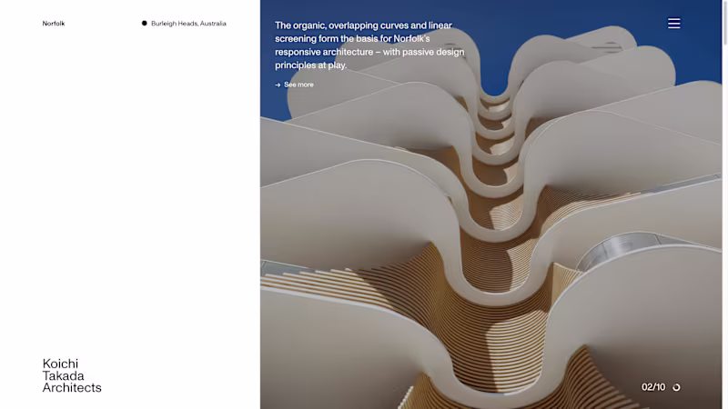 Cover image for Koichi Takada Website Design