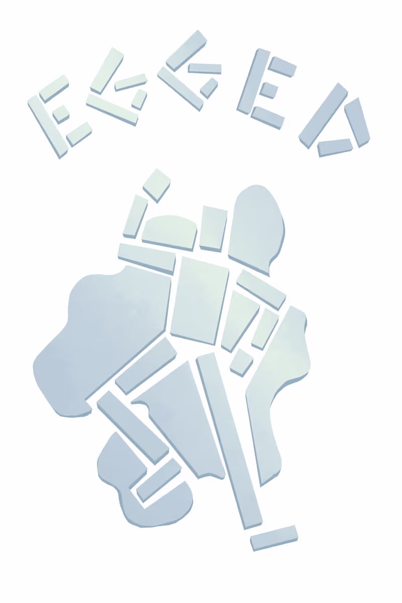 Cover image for Egged, Book Cover Illustraion, Digital