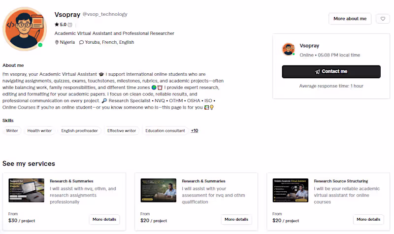 Cover image for https://www.fiverr.com/vsop_technology
Check out my fiverr gig.