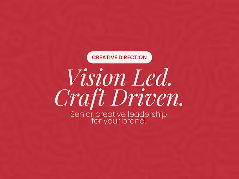 Cover image for Creative Direction