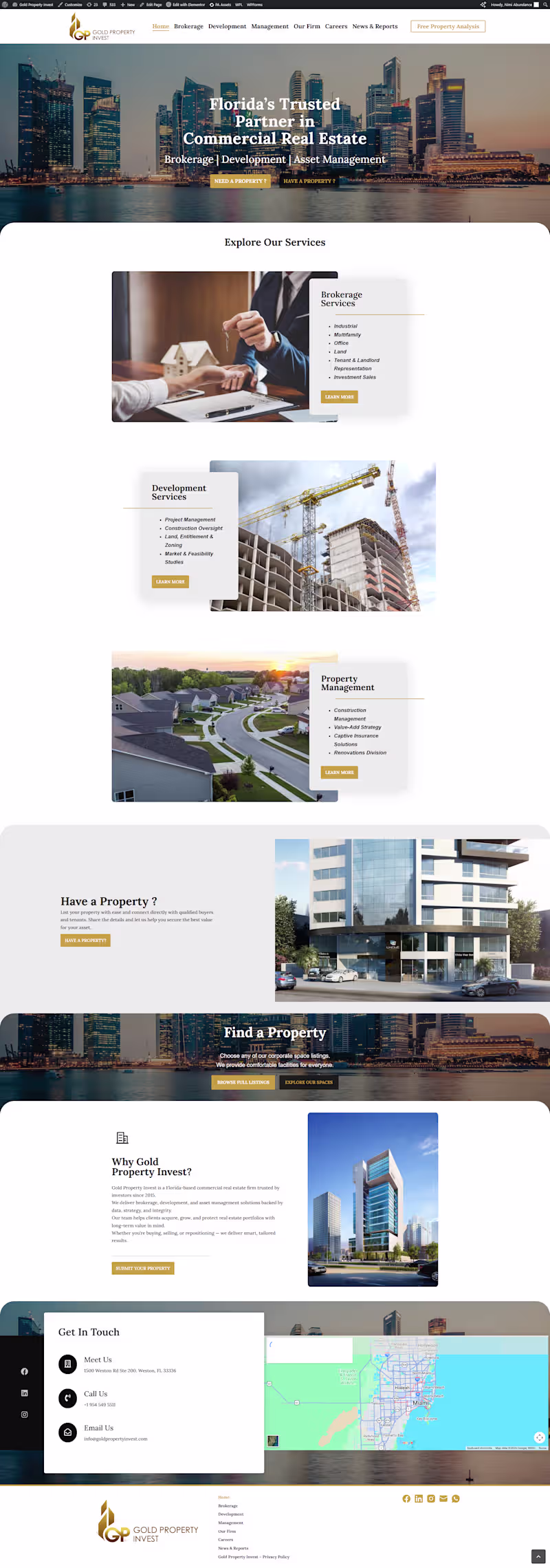 Cover image for Built a commercial real estate