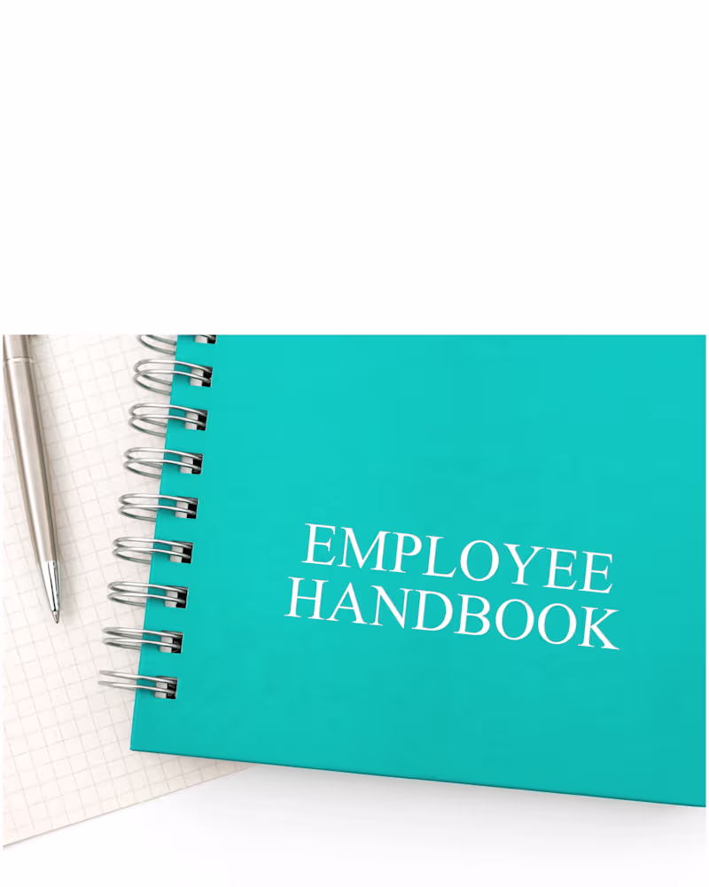 Cover image for EMPLOYEE HANDBOOK REVISION