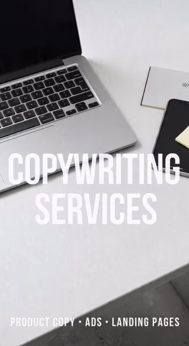 Cover image for Landing page copywriting