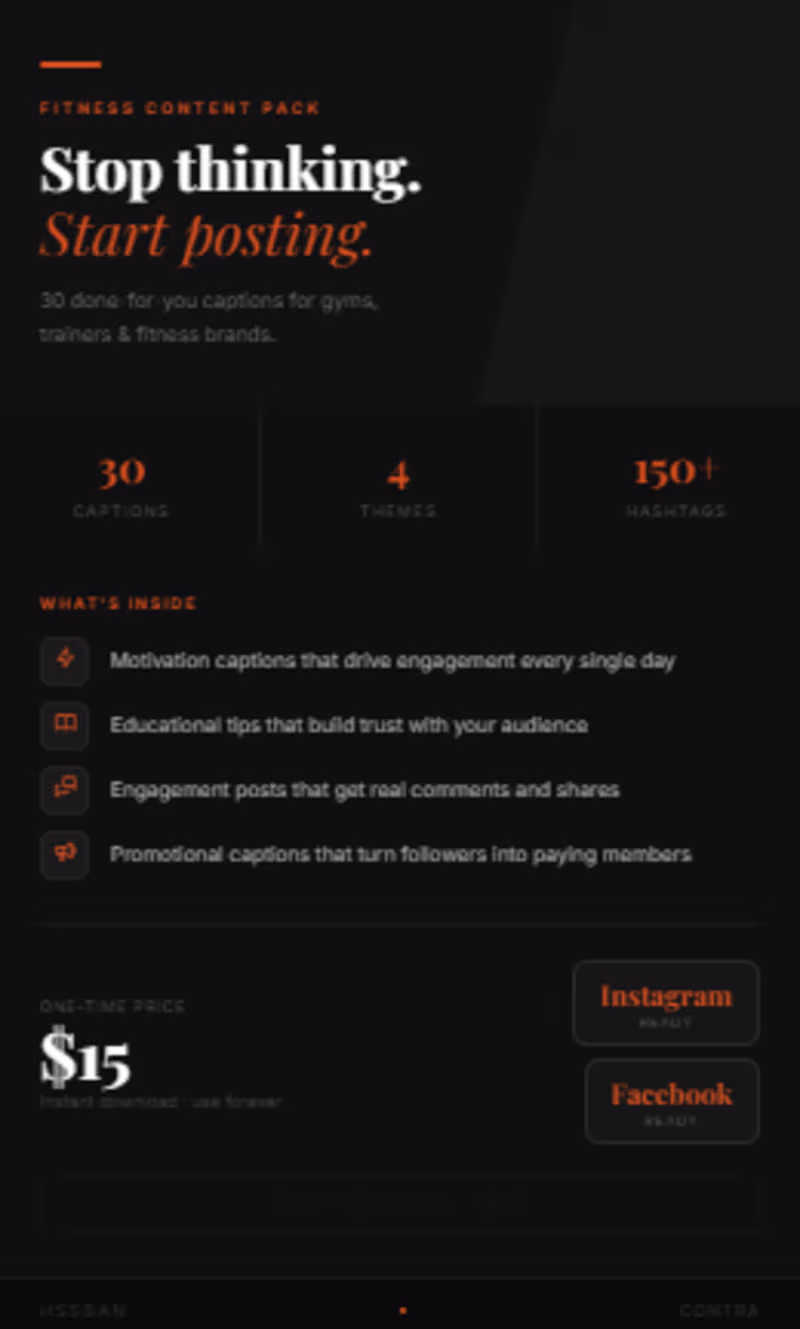 Cover image for  Instagram Page Audit