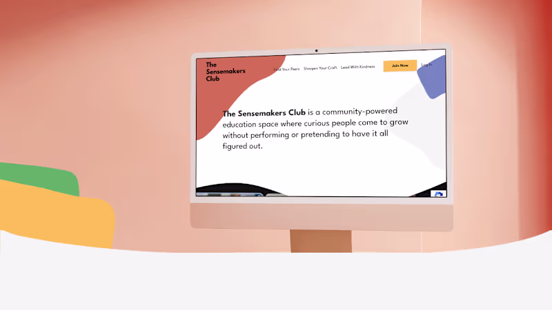 Cover image for The Sensemakers Club Kajabi Transformation