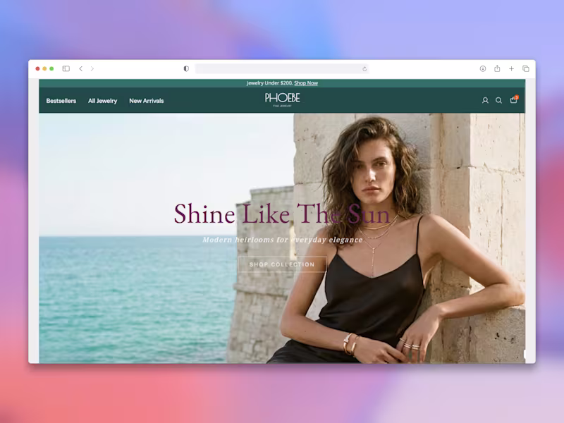 Cover image for Luxury Jewerly E-Commerce Branding & Website Design