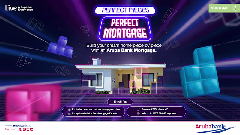 Cover image for Aruba Bank Mortgage Campaign