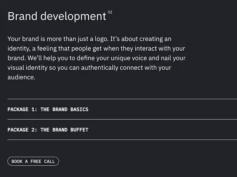 Cover image for Brand Development