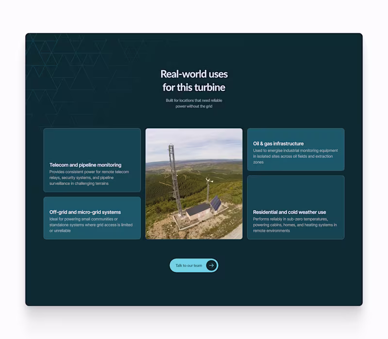 Cover image for Use cases beat specs. This block was designed to help buyers...