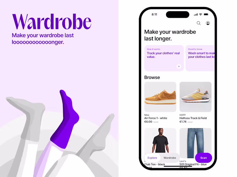 Cover image for Wardrobe: Hackathon Case Study (4th place)
