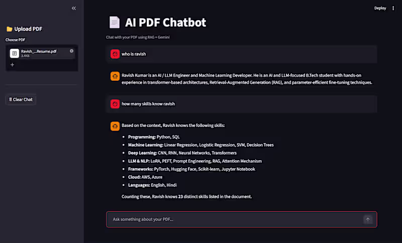 Cover image for 📄 AI PDF Chatbot (RAG