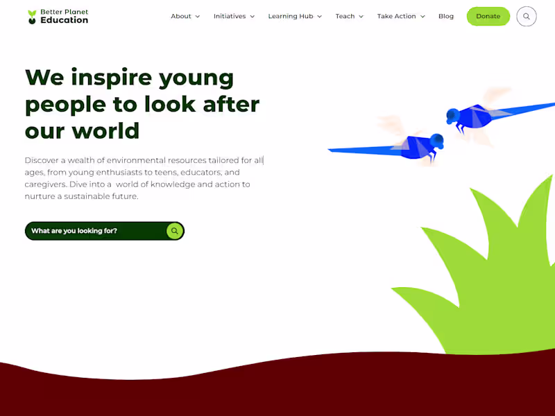 Cover image for Content Rich Website for an NGO