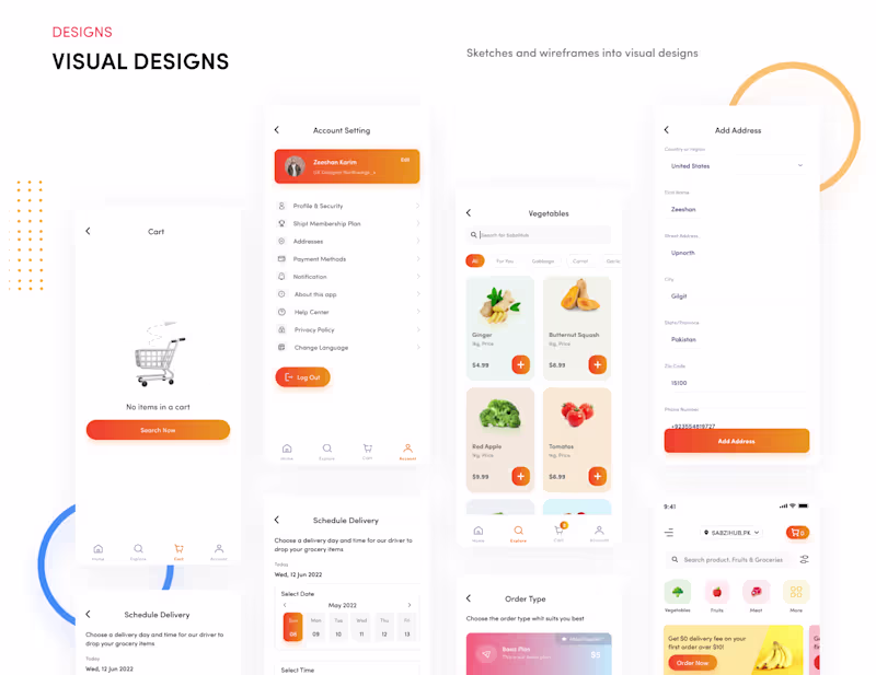 Cover image for Grocery platform