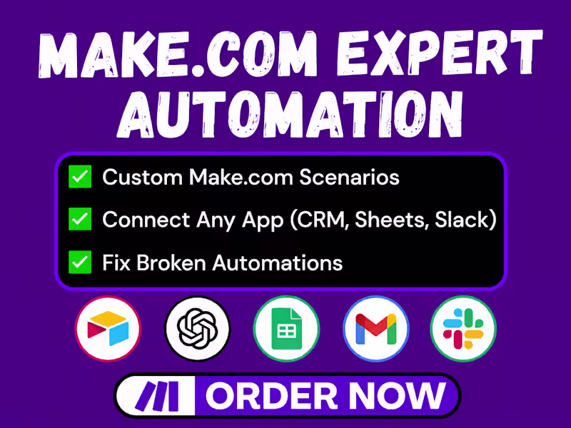 Cover image for Make.com automation