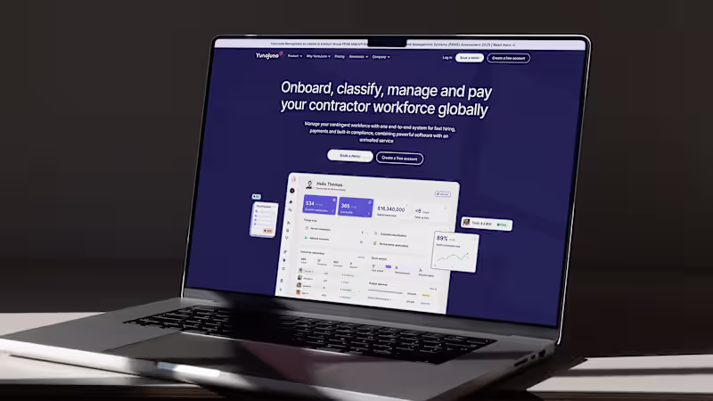 Cover image for YunoJuno - Design and Webflow development