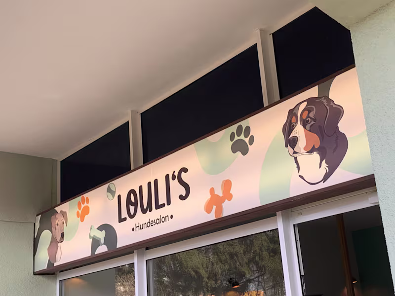 Cover image for Louli's Hundesalon [Full Brand Identity]