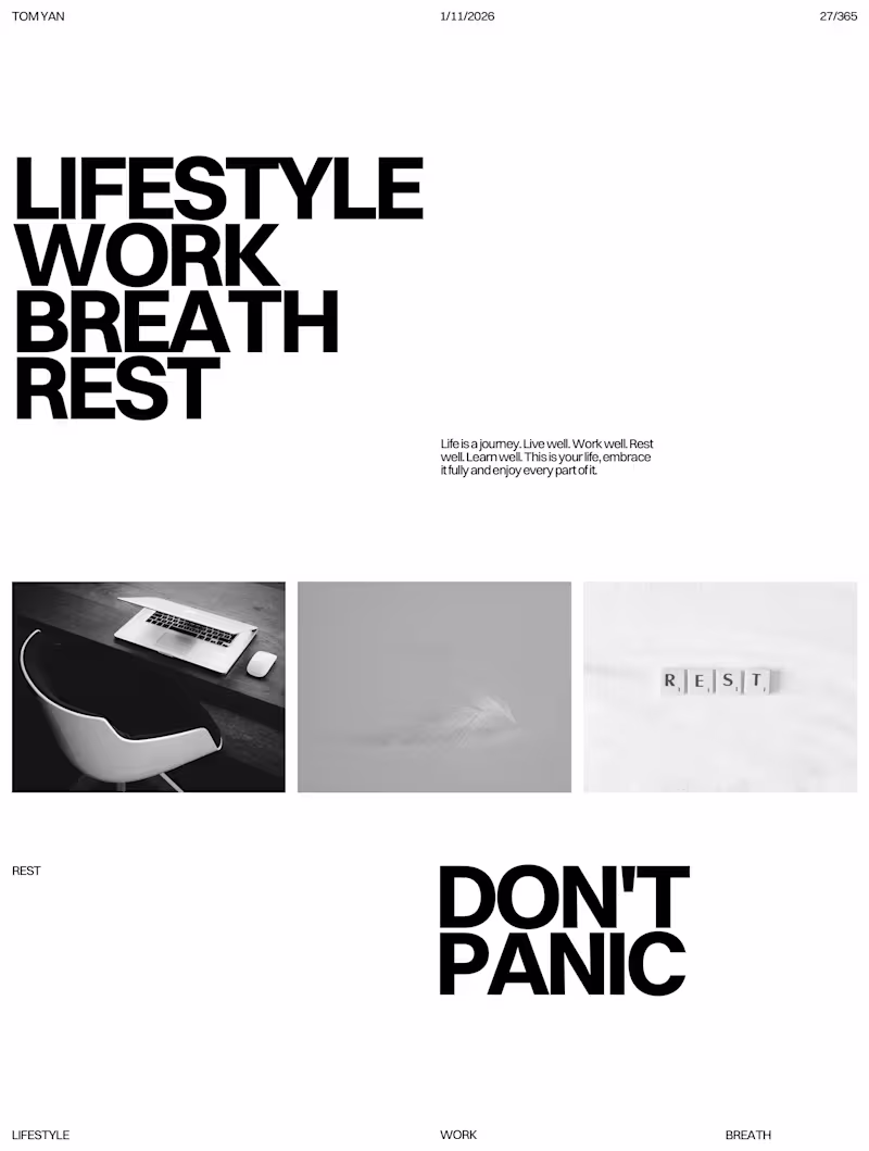 Cover image for Poster design. Recently, I've been designing my personal sit...