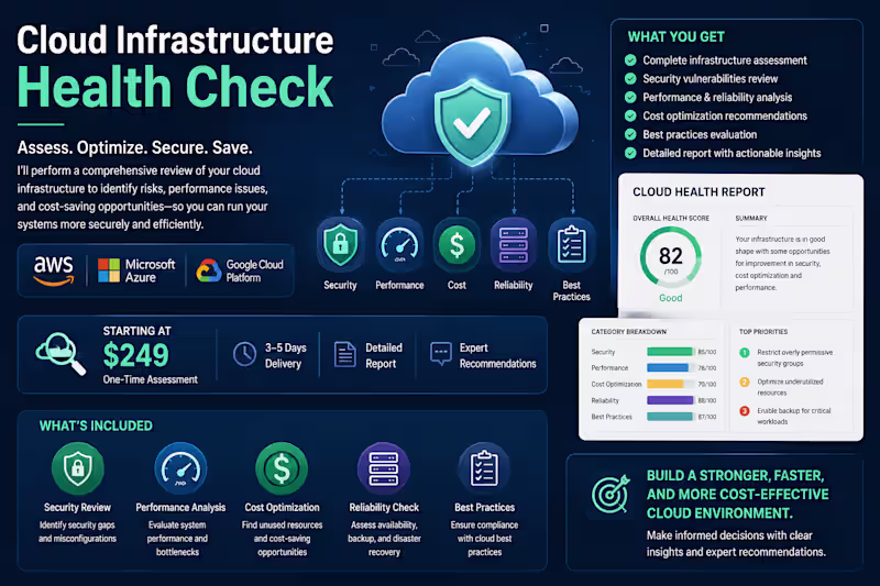 Cover image for Cloud Infrastructure Health Check