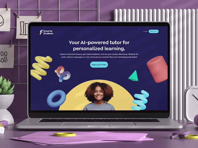 Cover image for Smarter Students — Brand Identity & Web Design