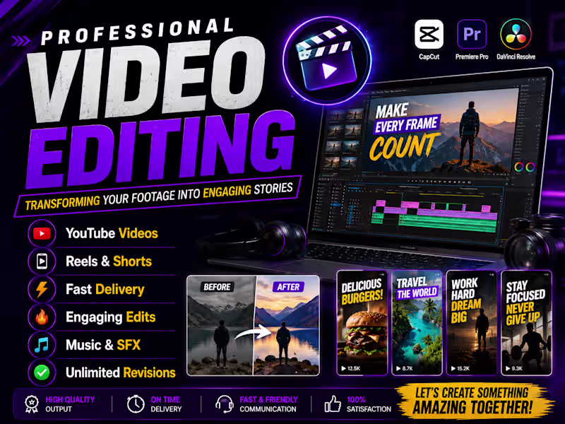 Cover image for Professional Video Editing
