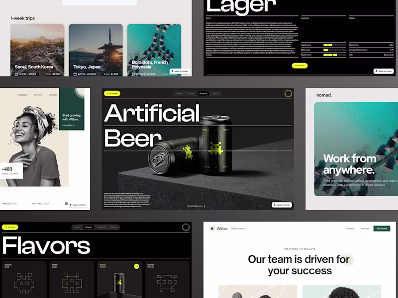 Cover image for Full Framer Website (Template Build)