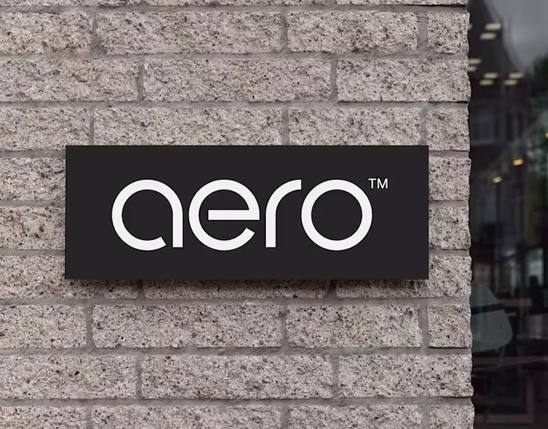 Cover image for Aero—Branding for a Tech Startup