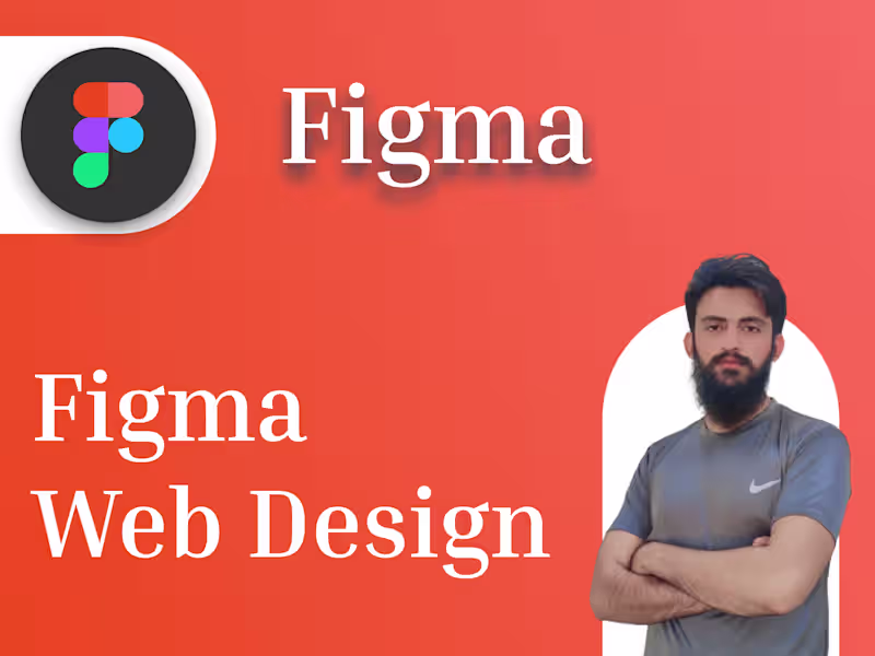 Cover image for Figma website design | UI/UX design