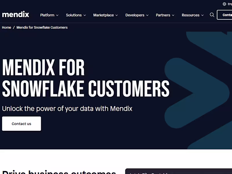 Cover image for Mendix Snowflake integration