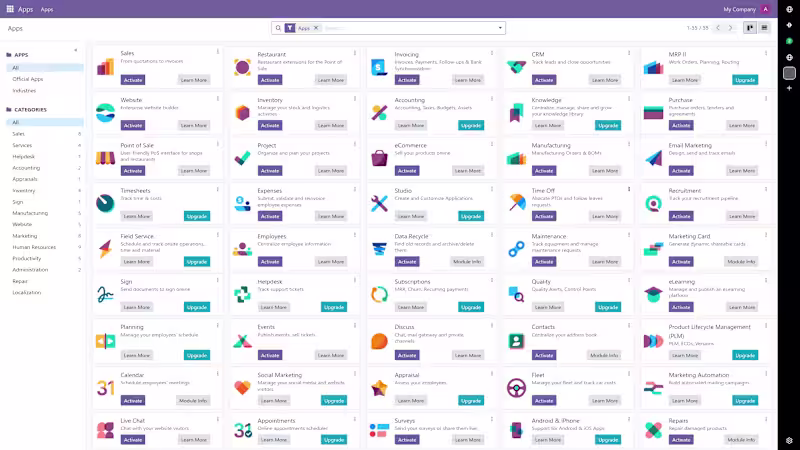 Cover image for Odoo 18 Pharmacy Module Development