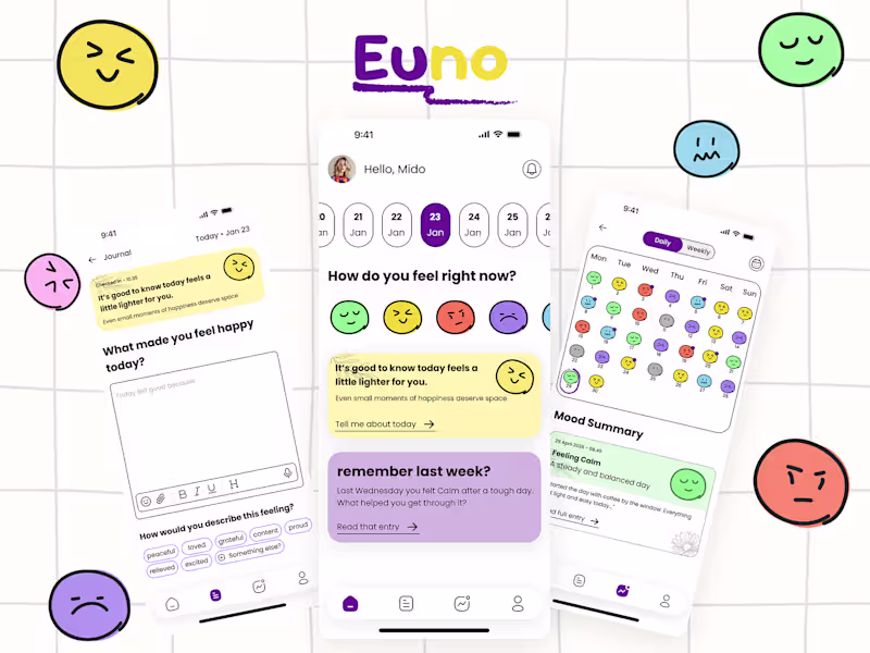 Cover image for Emotional Check-in App Design