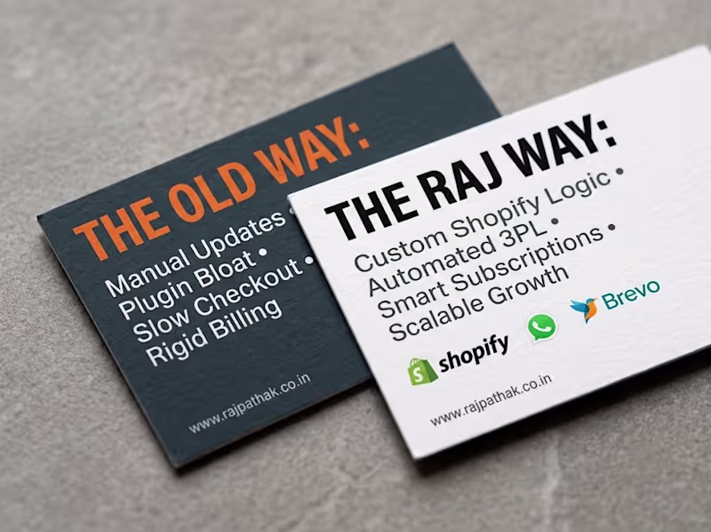 Cover image for WooCommerce to Shopify Migration & Custom Shopify Development