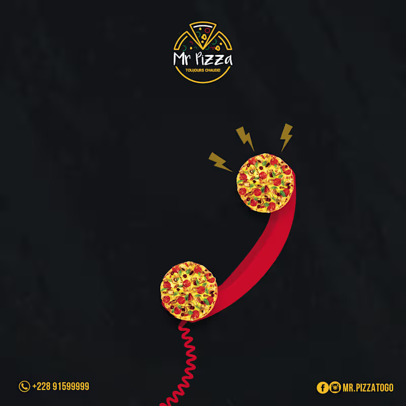 Cover image for VOTRE PIZZA AU BOUT DU FIL :: Behance