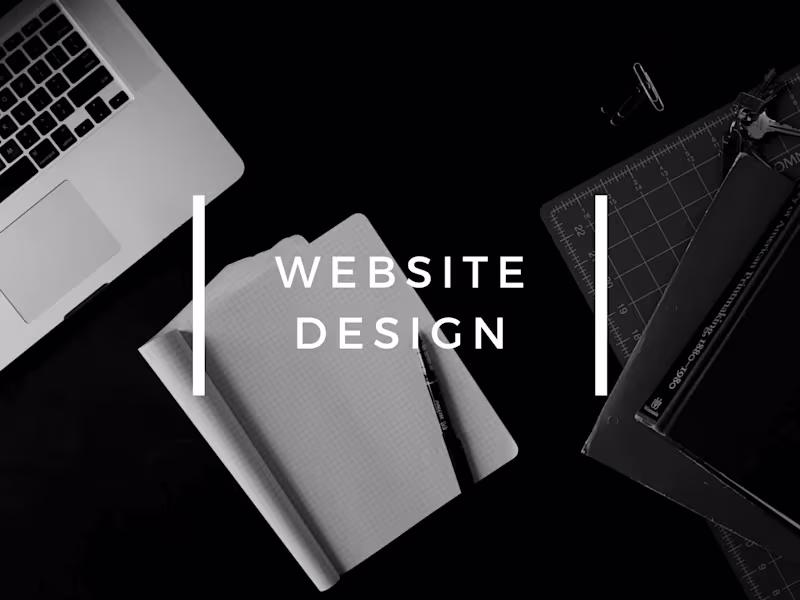 Cover image for Website design 
