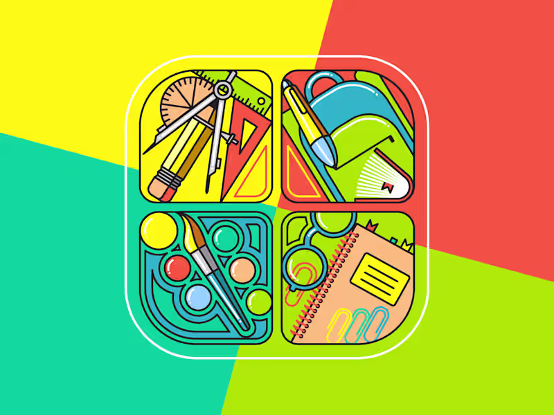 Cover image for School supplies
