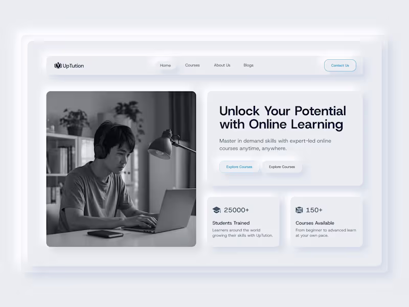 Cover image for UpTution – Online Course &