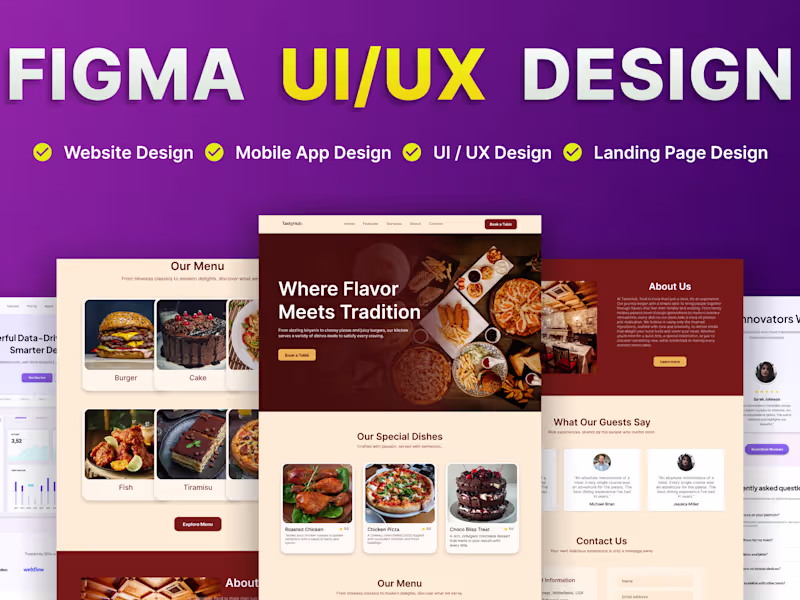 Cover image for Landing Page Design / Website Design