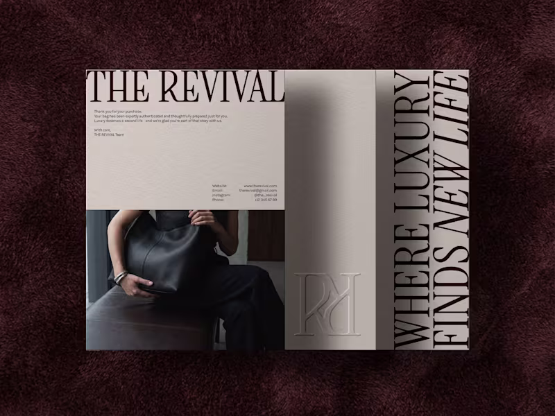 Cover image for THE REVIVAL | Luxury Fashion Resale