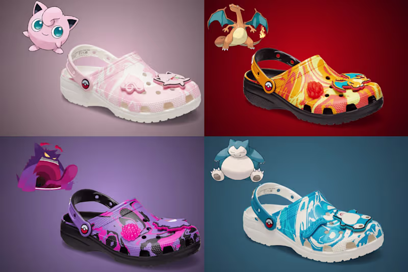 Cover image for Social Media Campaign for Crocs x Pokemon Collaboration