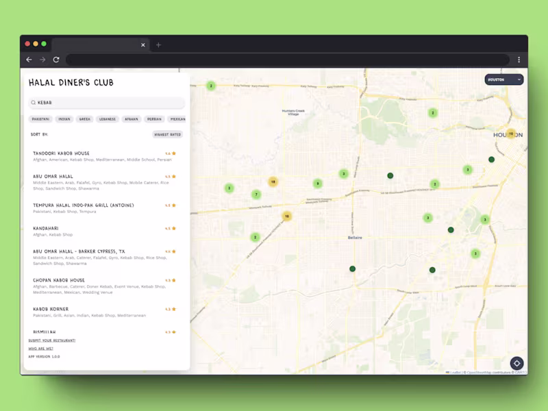 Cover image for Location-based Food Discovery App