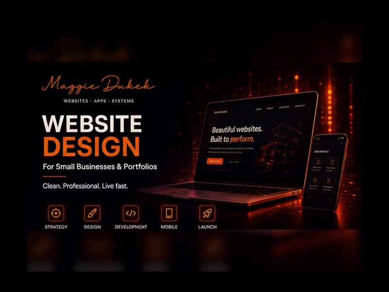 Cover image for Website Design for Small Businesses & Portfolios