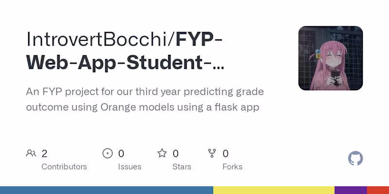 Cover image for Student Grading Predictor Application Development