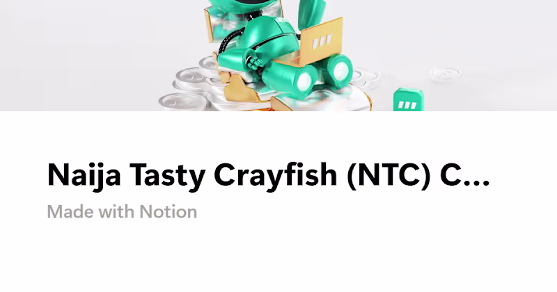 Cover image for CRM Bot Development for Crayfish Food Brand