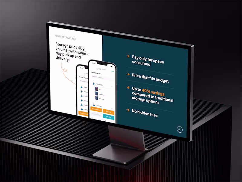 Cover image for Valet Closet Pitch Deck Redesign
